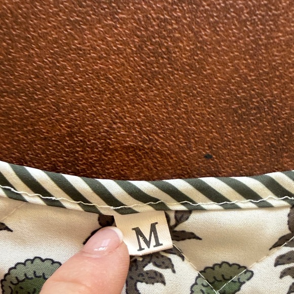 Floral Patterned Cropped Jacket Reversible - Picture 2 of 10